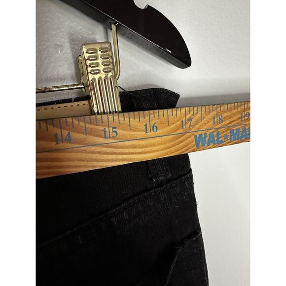 NWOT MEN'S KODY PHILLIPS FOR MNML LA BLACK JEANS RAW EDGE PATCHES SIZE 34 30 - Picture 5 of 8